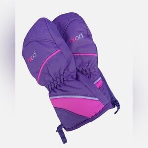 Head Junior Ski & Snow Kids Purple Winter Mittens Sz XS